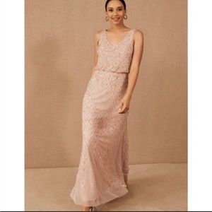BHLDN by Anthropologie Blaise Dress - Blush Size 14